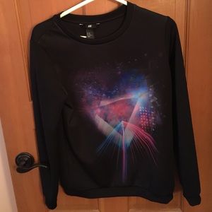 H&m neoprene sweatshirt