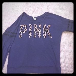 Victoria's Secret PINK Bling Long Sleeve