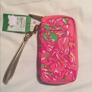 Lily Pulitzer iPhone wristlet