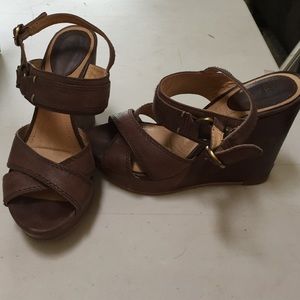 Frye Leather Wedges