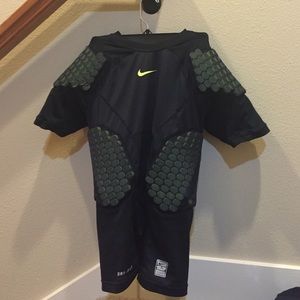 Nike pro combat padded football shirt