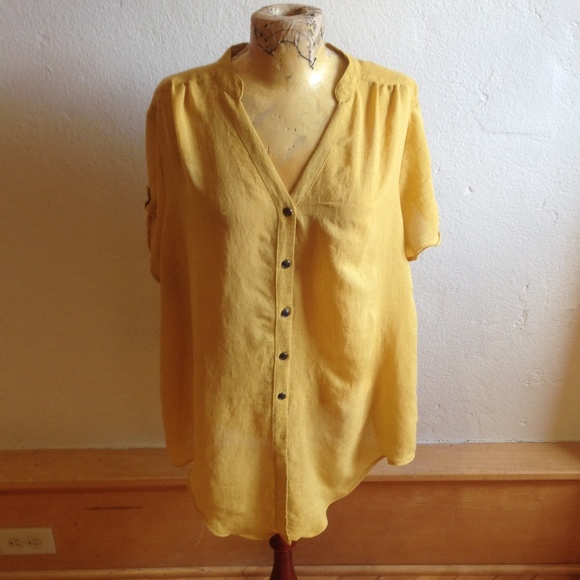 Yellow tunic