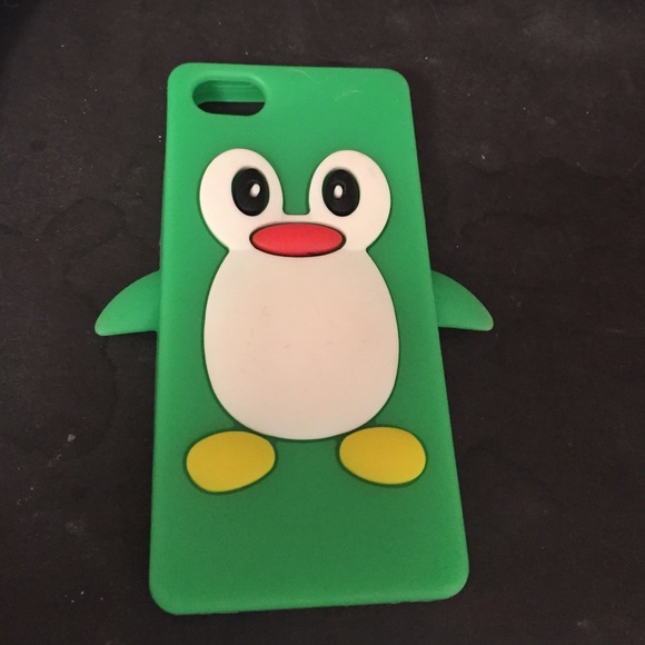 Green Penguin Phone Case