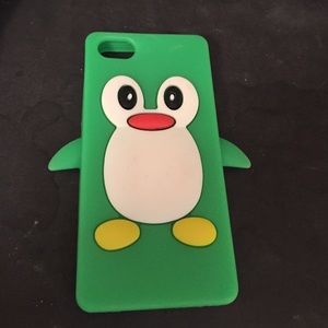 Green Penguin Phone Case