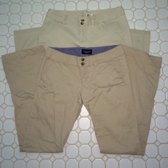 American Eagle Khaki Pants bundle