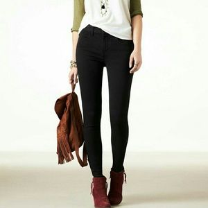 American Eagle Hi-Rise jegging black legging