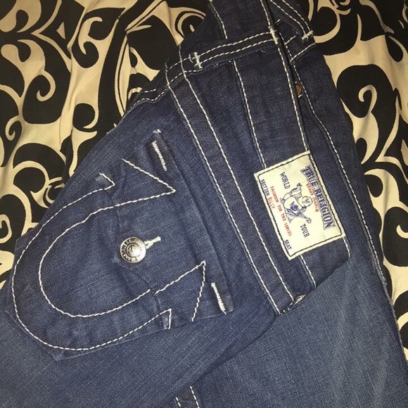 True Religion Denim - True Religion Boot Cut Jeans Dark Wash