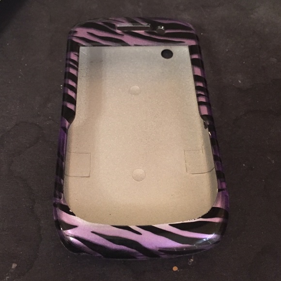 Purple Zebra Blackberry Phone Case