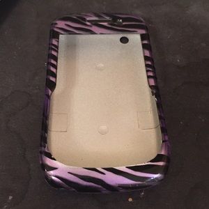 Purple Zebra Blackberry Phone Case