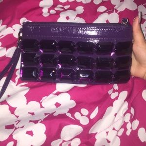 🎀 Purple NY&C clutch 🎀