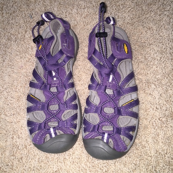 purple keen shoes.
