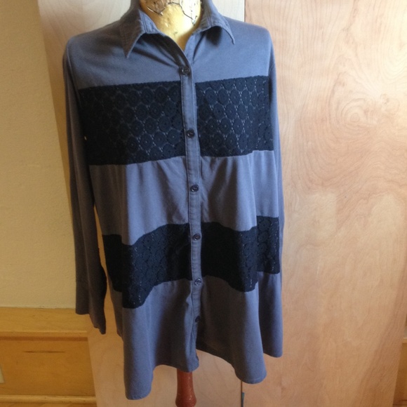 KENSIE Long sleeve tunic