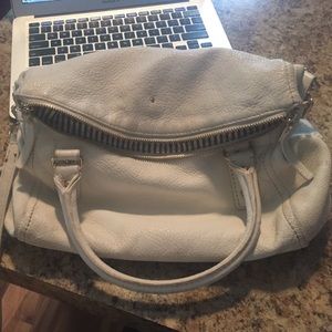 Kate spade white leather cross body