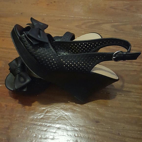 Black Platform Heels