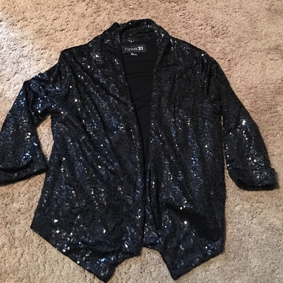 Black Sequin Jacket