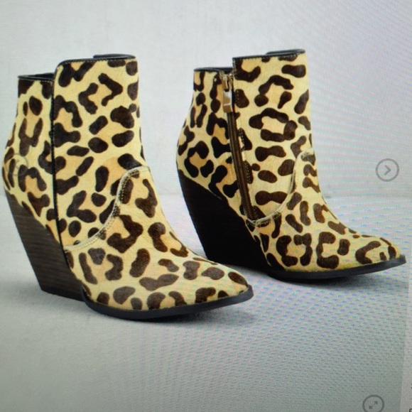 Leopard Booties