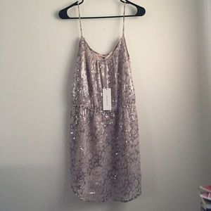 Rebecca Taylor sequin sparkle dress