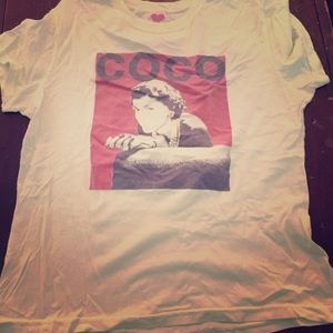 Coco Chanel picture tee