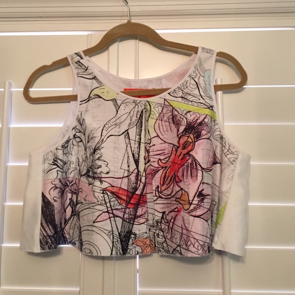 Clover canyon crop top