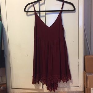 Maroon Tobi Romper