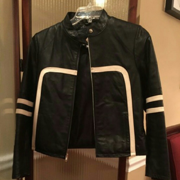 Wilson Black Motorcycle Jacket