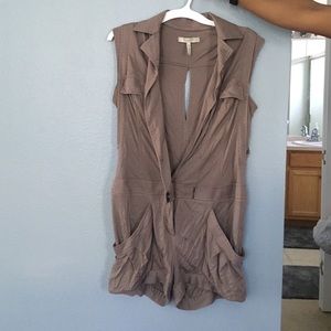 BCBG Romper Size small Beige in Color