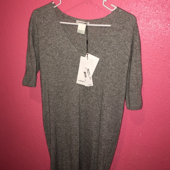 Silver Lacoste dress