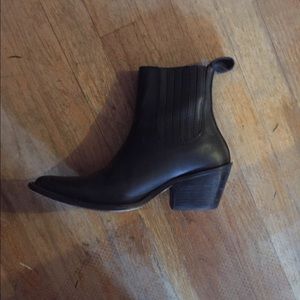 Ecote black booties