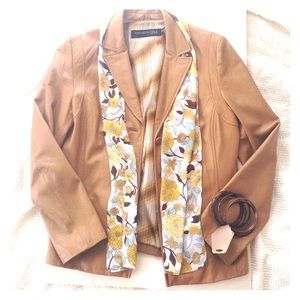 Kenneth Cole New York leather jacket