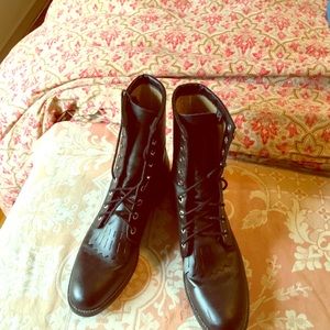 New justin paddock boots