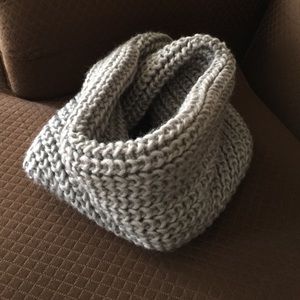 Grey H&M infinity scarf