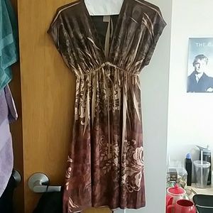 Deep-V dress