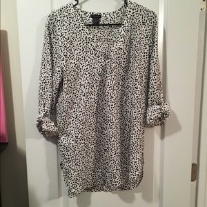 Ann Taylor printed blouse