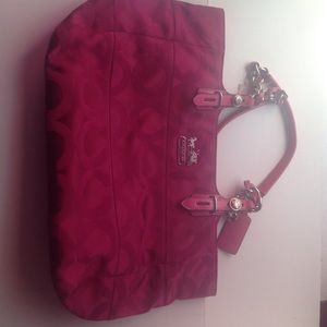 AUTHENTIC pink coach