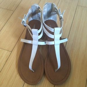 White Sandals