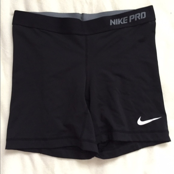 Black Nike Pro shorts