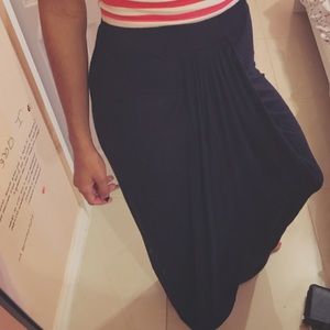 Urban outfitters Long black maxi skirt