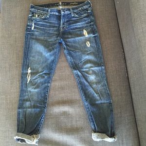 7 for all mankind skinny boyfriend Jean Josefina