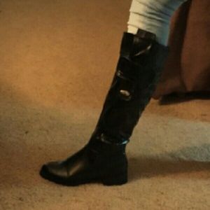 Black riding Boots