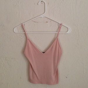 brandy pink crop top