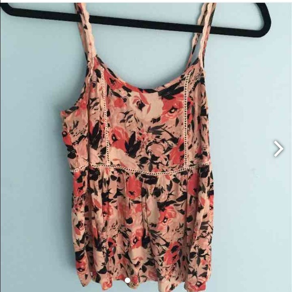Floral tank top