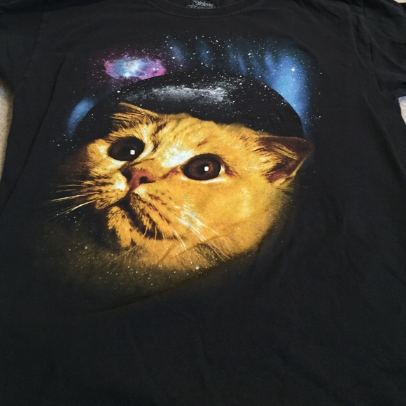 Galaxy cat shirt