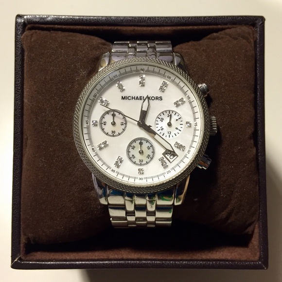 Michael Kors Accessories - Silver Michael Kors Watch