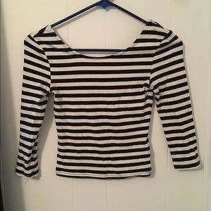Striped mid shirt