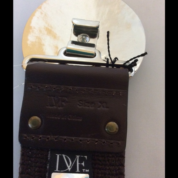 DVF Diane Von Furstenberg Brown Kezza Belt main image 4