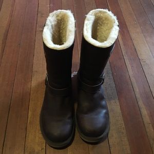Leather Ugg Boots