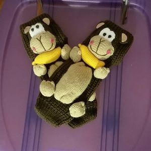 Monkey Slipper Socks