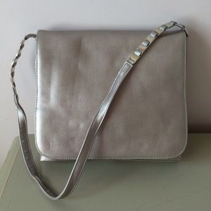 Carlo D'Santi Silver Shoulder Bag