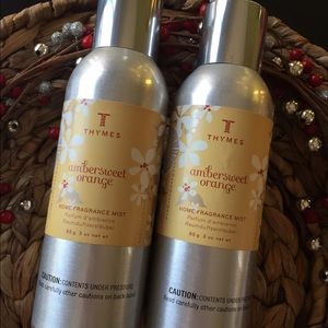 Thymes Ambersweet Orange Home Fragrance Mist