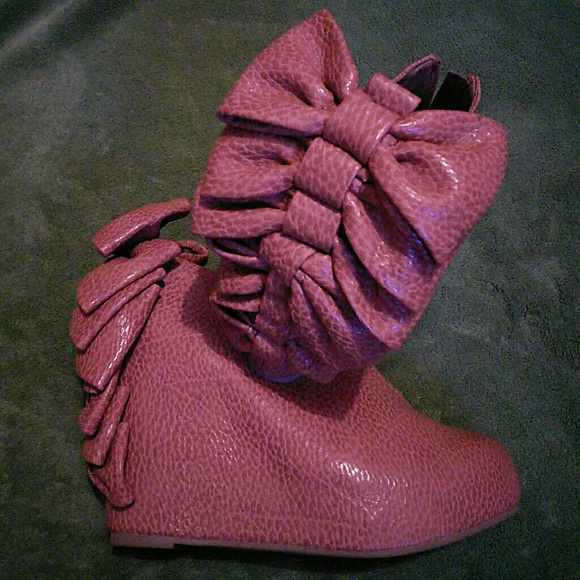 Jeffrey Campbell 🎀 Backbow in Coral Leather 🎀